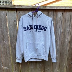 Grey Hoodie San Diego